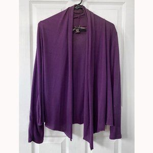 “Hiatus” – size Large sweater/shrug with ¾-sleeves